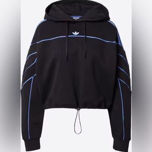 Adidas Dark Blue Hoodie Like New Size XL